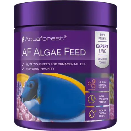 AQUAFOREST - AF Algae Feed L - 120g - Alimento para peces herbívoros