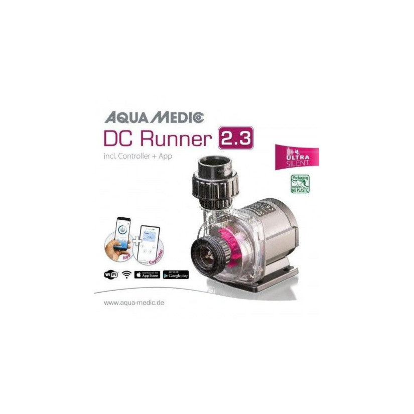 AQUA MEDIC - DC Runner 2.3 serie - Universele pomp 2000l/u