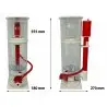 ROYAL EXCLUSIV - Mini Bubble King 160 com Red Dragon X DC 12/24V - Skimmer para aquário 200 a 500L