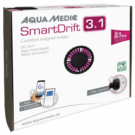 AQUA MEDIC - Série SmartDrift 3.1 - Bomba de infusão compacta 4.600 l/h