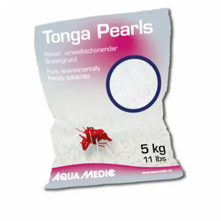 AQUA MEDIC - Pérolas de Tonga - 5 kg - Substrato puro e amigo do ambiente