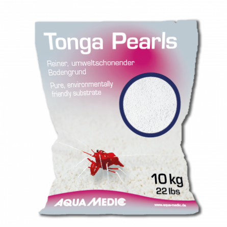 AQUA MEDIC - Pérolas de Tonga - 10 kg - Substrato puro e amigo do ambiente