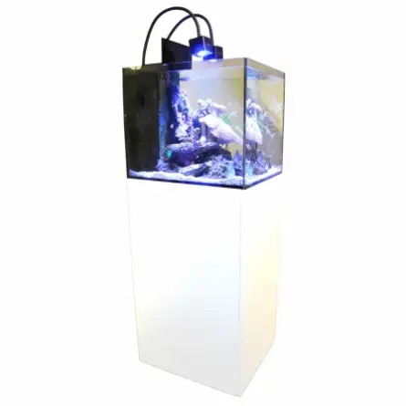 AQUA MEDIC - Cubicus CF Qube- Blanco - Acuario marino completo con sistema de filtración