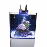 AQUA MEDIC - Cubicus CF Qube- White - Marine aquarium complete with filtration system