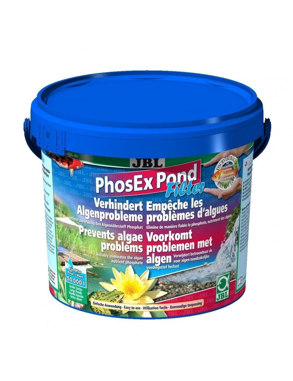 JBL - PhosExPond Filter - 2,5 kg - Eliminator fosfata za filtere za ribnjake