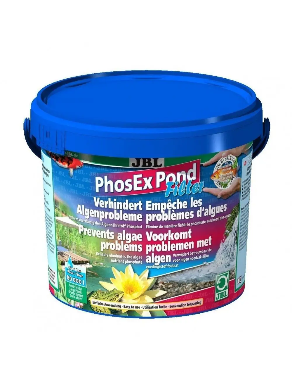 JBL - PhosExPond Filter - 2,5 kg - Odstranjevalec fosfatov za filtre ribnikov