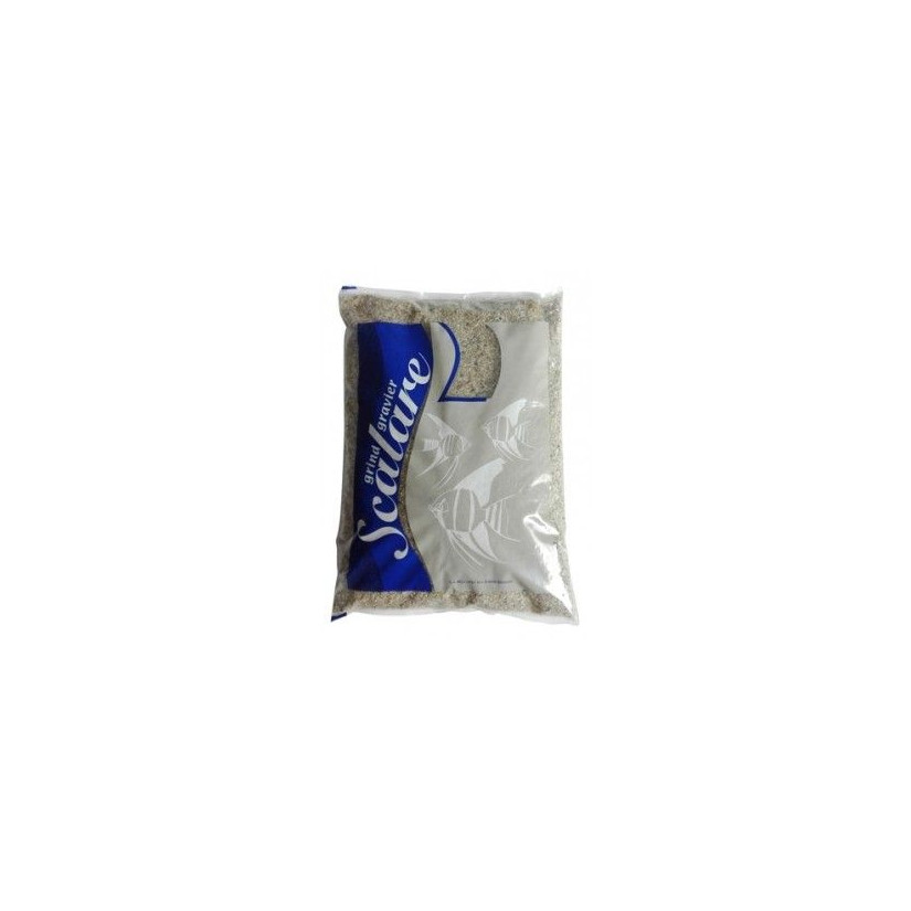 SCALARE - Cascalho fino claro 1-2 mm - 10 kg