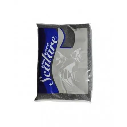 SCALARE - Gravier noir - 1-3 mm - 4 kg