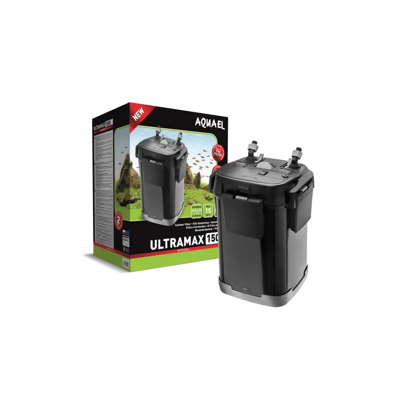 AQUAEL – Ultramax 1500 – 1500 l/h – externer Patronenfilter