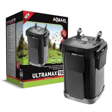 AQUAEL – Ultramax 1500 – 1500 l/h – externer Patronenfilter