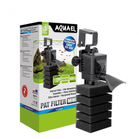 AQUAEL - PAT Mini - 400l/u - binnenfilter met miniatuurturbine