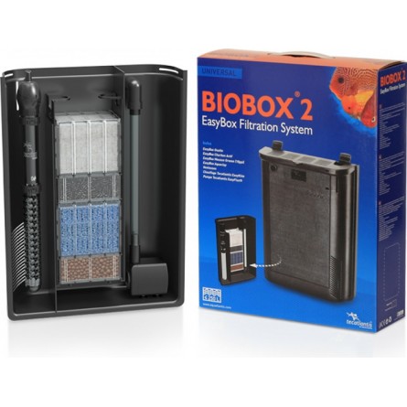 AQUATLANTIS - BioBox 2 - Innenfilter für Aquarium 250 Liter