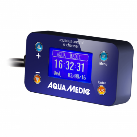 AQUA MEDIC - Controle Aquarius - Controle de iluminação de 6 canais