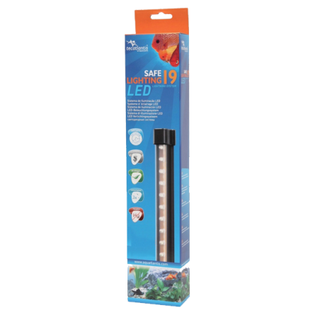 AQUATLANTIS - Safe Lighting 19 LED 2,4 W - Rampa LED per acquario d'acqua dolce