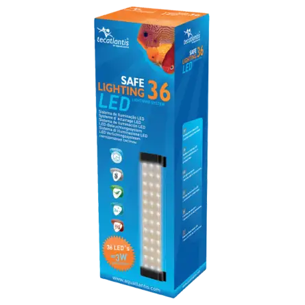 AQUATLANTIS - Safe Lighting 36 LED 3 W - LED-Streifen für Süßwasseraquarien