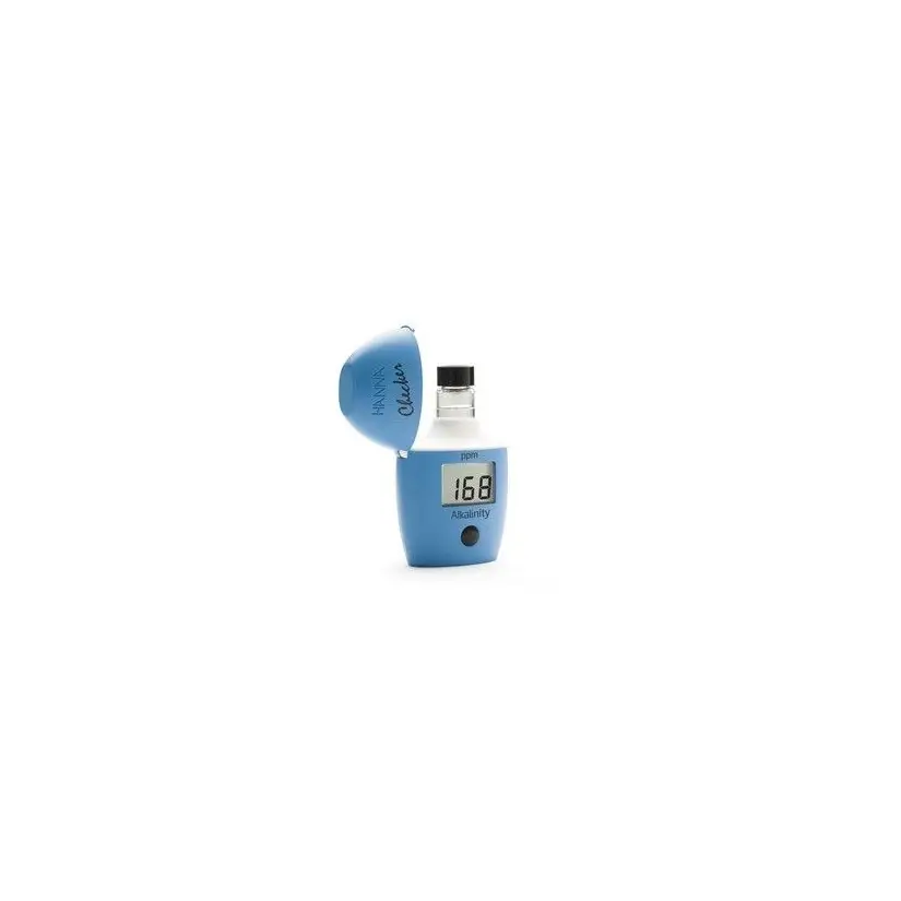 Hanna Instruments - Mini-fotómetro Checker HC alcalinidad en agua potable (hasta 500 mg/L)