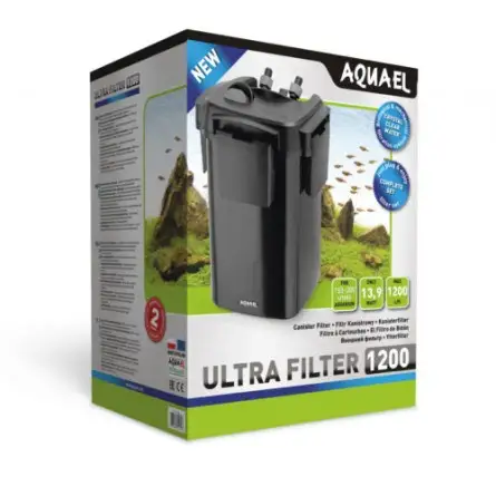 AQUAEL - Filtro Ultra - 1200 - 1200 l/h - Filtro 160-300 L