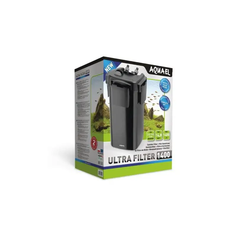 AQUAEL - Filtro Ultra - 1400 - 1400 l/h - Filtro 260-600 L