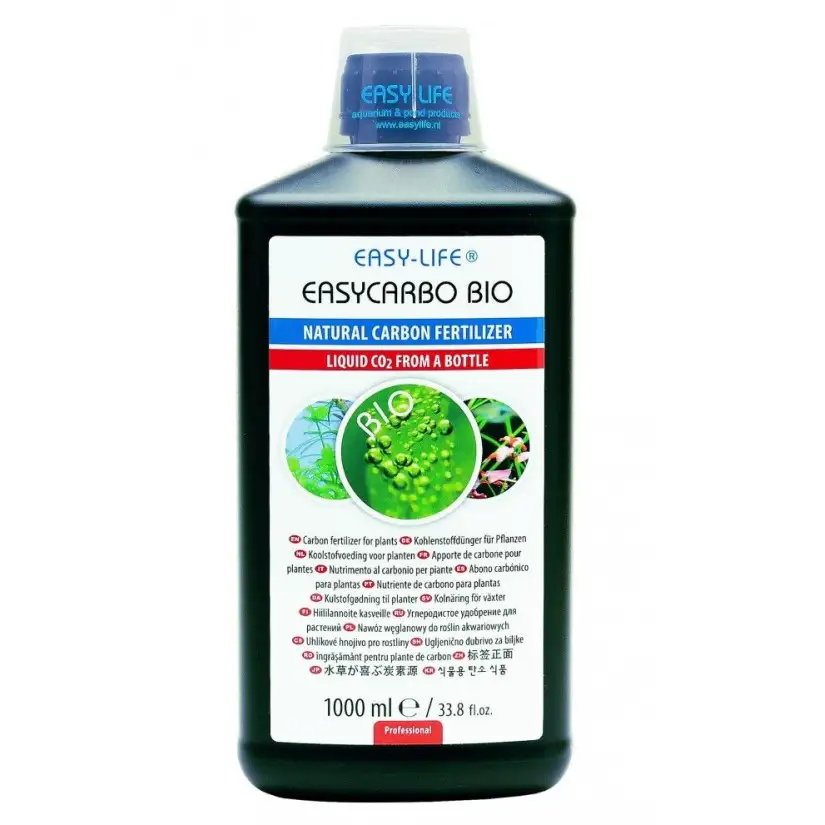 EASY LIFE - EasyCarbo Bio - 1000ml - Fonte naturale di carbone liquido per piante d'acquario