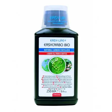 EASY LIFE - EasyCarbo Bio - 250ml - Fonte naturale di carbone liquido per piante d'acquario