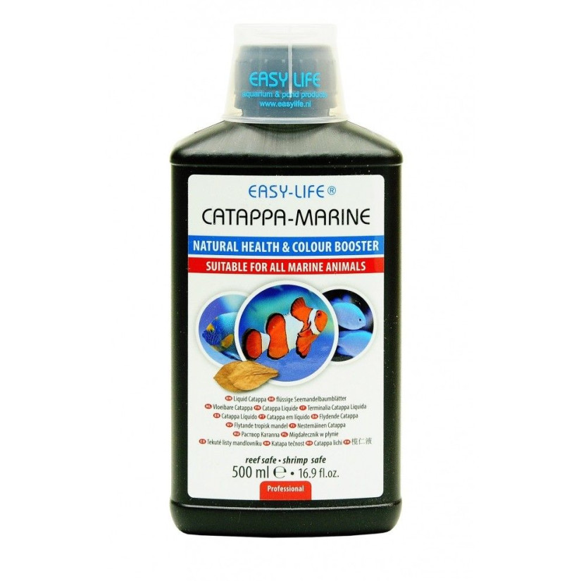 EASY LIFE - Catappa Marine - 500ml - Water conditioner for saltwater aquariums