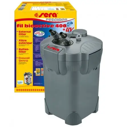 SERA - Bioactieve draad 400 + UV − Buitenfilter 400l - voor zoetwateraquaria met UV-C