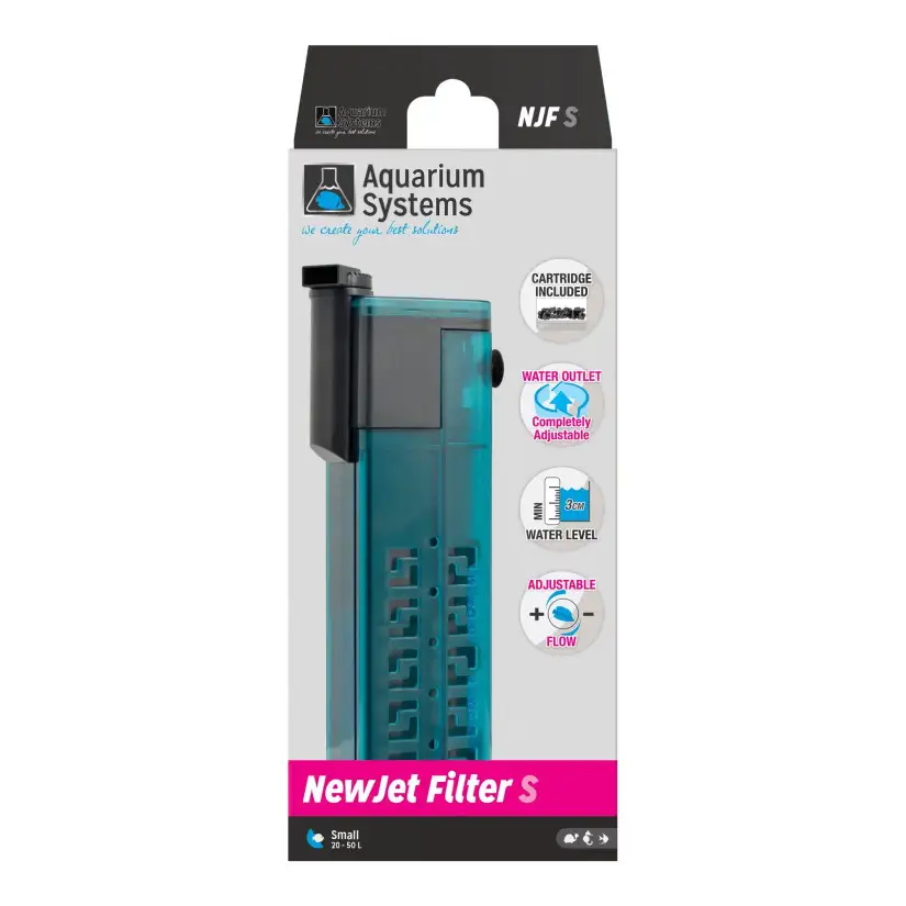 SISTEMI PER ACQUARIO - New Jet - FILTER SMALL - Filtro interno multifunzione.