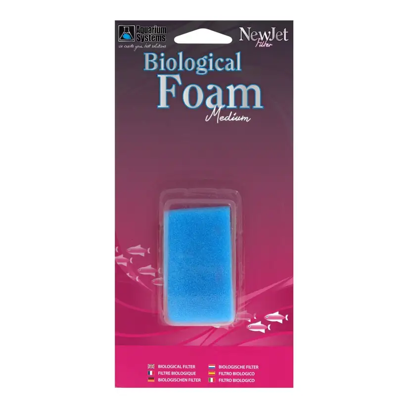 AQUARIUM SYSTEMS - Bio foam medium - 1 piece - for New Jet