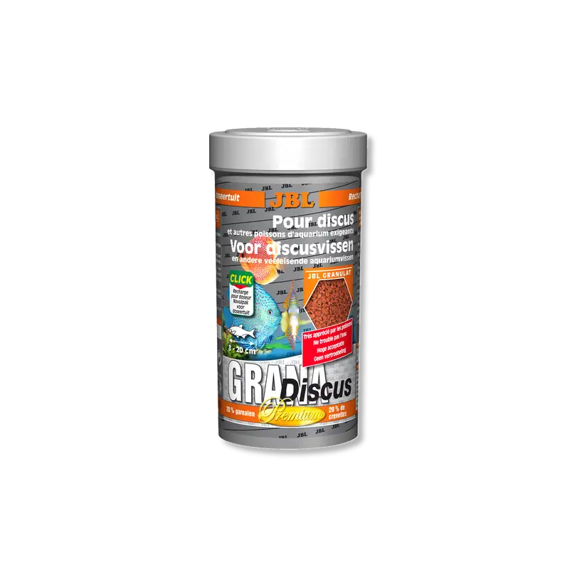 JBL - GranaDiscus - 250 ml - Premium basic food in granules for discus