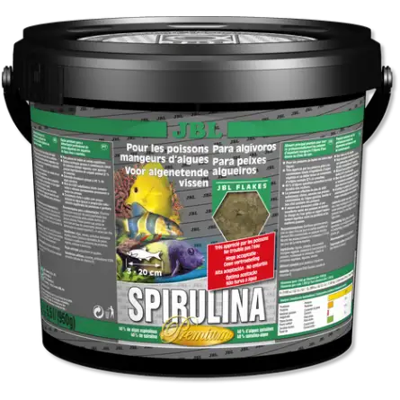 JBL - Espirulina - 5,5 L - Alimento premium para comedores de algas