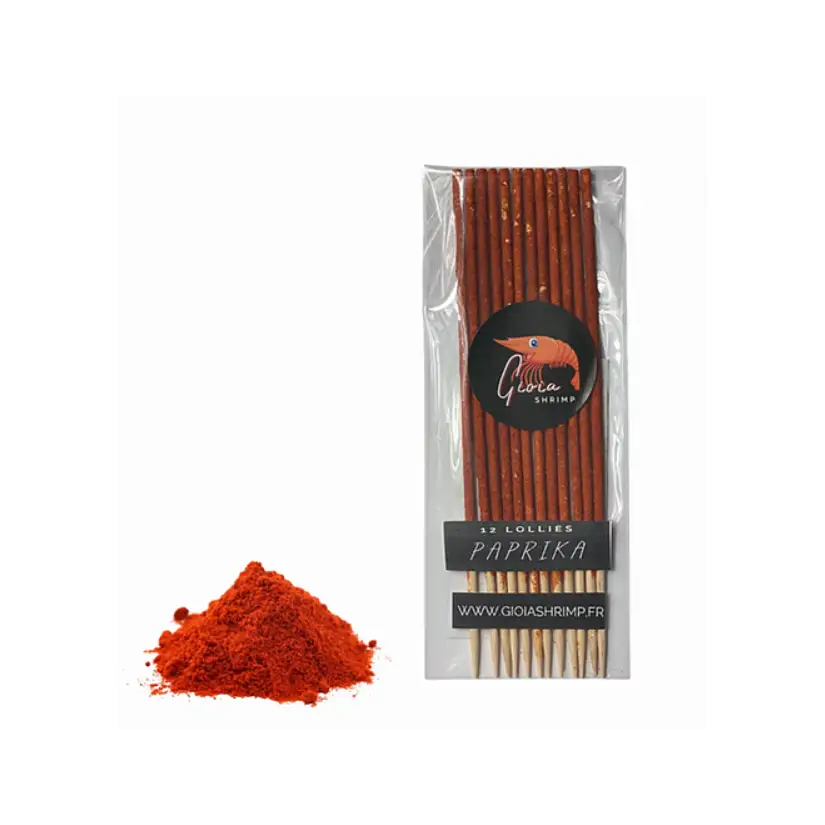 Gioia Shrimp - Paket 12 organskih paprika lizik - za akvarijske kozice