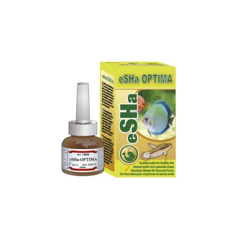 ESHA - OPTIMA - 20 ml - Cuidado para potenciar la salud de los peces