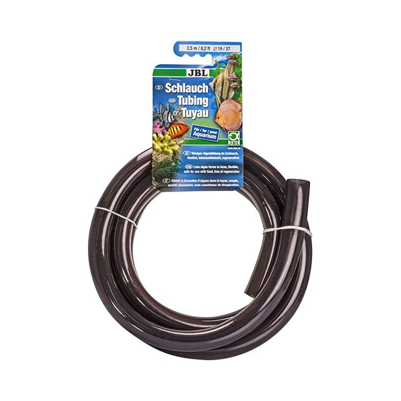 JBL - GRAY aqua hose - 2.5 m - 19/27 - For aquariums and ponds