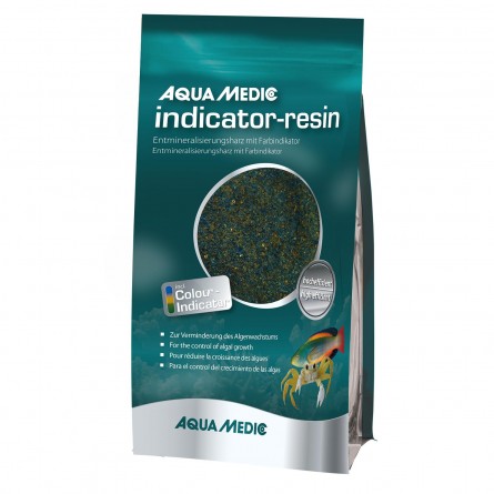 AQUA MEDIC - Indicator-Resin - 1l - Résine de déminéralisation pour osmoseur Aqua-Médic - 1