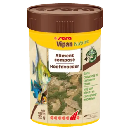 SERA - Vipan Nature - 100ml - Alimento para peces ornamentales