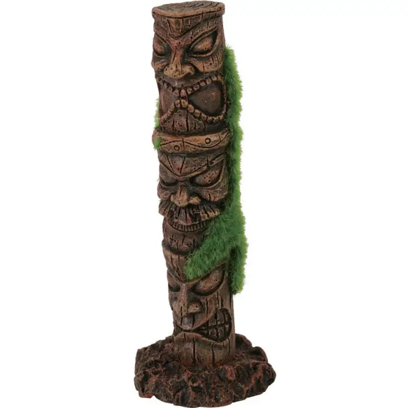 ZOLUX - Kipouss 1 koloms totem - 5,2x4,6x13,1cm - Kunstmatige decoratie bekleed met zaden