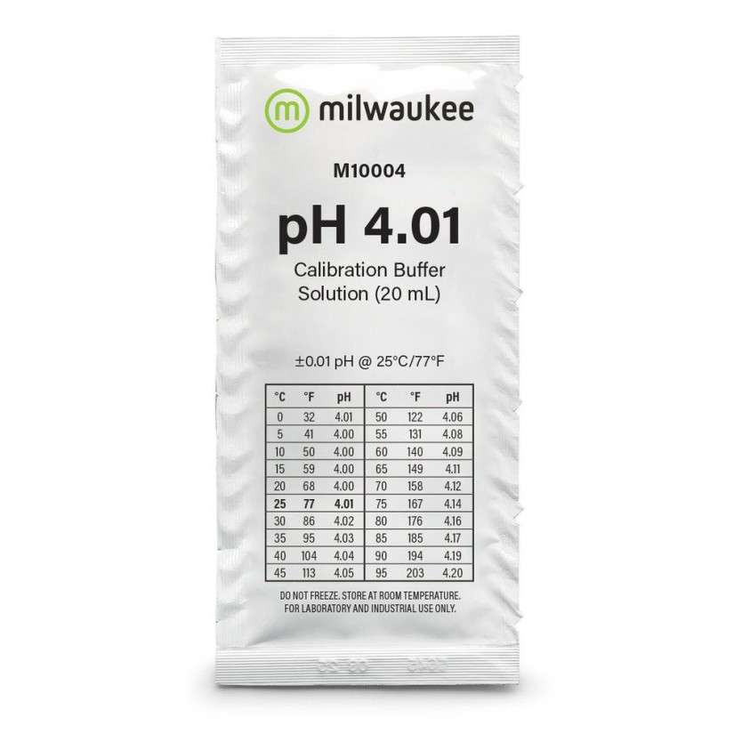 MILWAUKEE – Kalibrierungslösung pH 4,01 – 20 ml