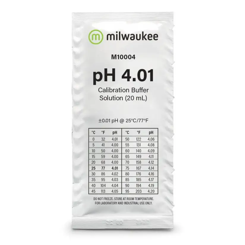 MILWAUKEE – Kalibrierungslösung pH 4,01 – 20 ml