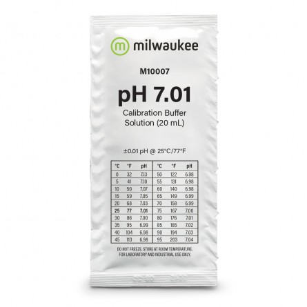 MILWAUKEE - pH 7,01 kalibratieoplossing - 20 ml