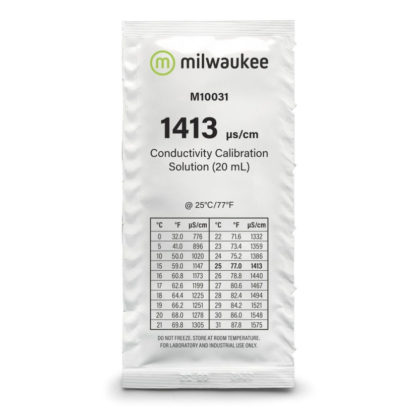 MILWAUKEE - Solución de calibración TDS 1.413 μS/cm