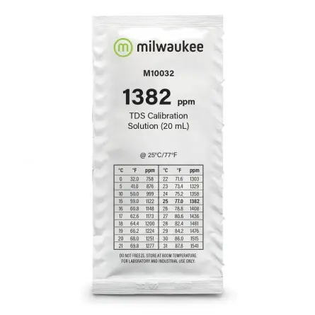 MILWAUKEE - TDS Calibration Solution 1382ppm