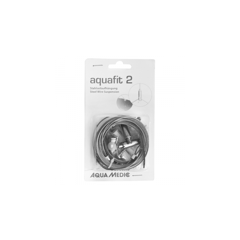 AQUA MEDIC - Aquafit 2 - Cable de suspensión universal de acero