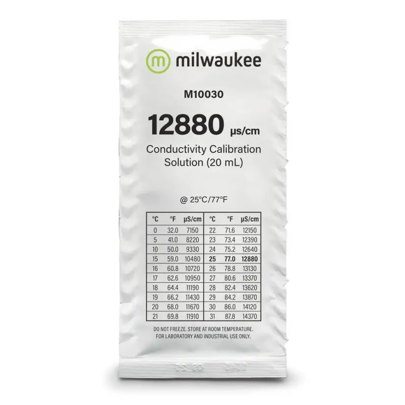 MILWAUKEE - Calibration solution 12880 µS/cm - 20ml