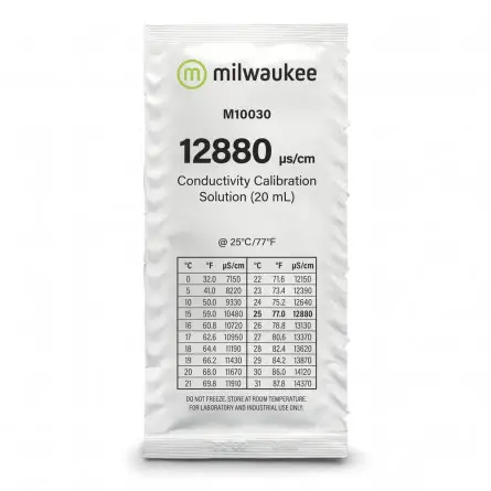 MILWAUKEE – Kalibrierlösung 12880 µS/cm – 20 ml