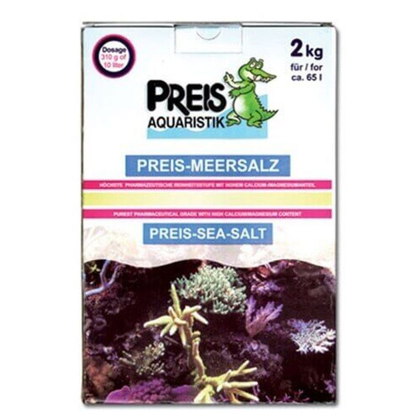 PREIS - Preis-Meersalz - 2 kg - Salt for marine aquarium Preis Aquaristik - 1