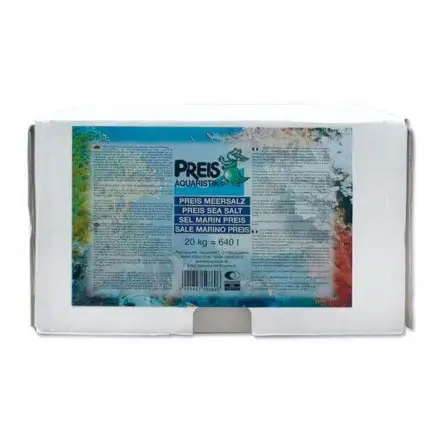 PREIS - Preis-Meersalz - 20kg Carton - Marine aquarium salt