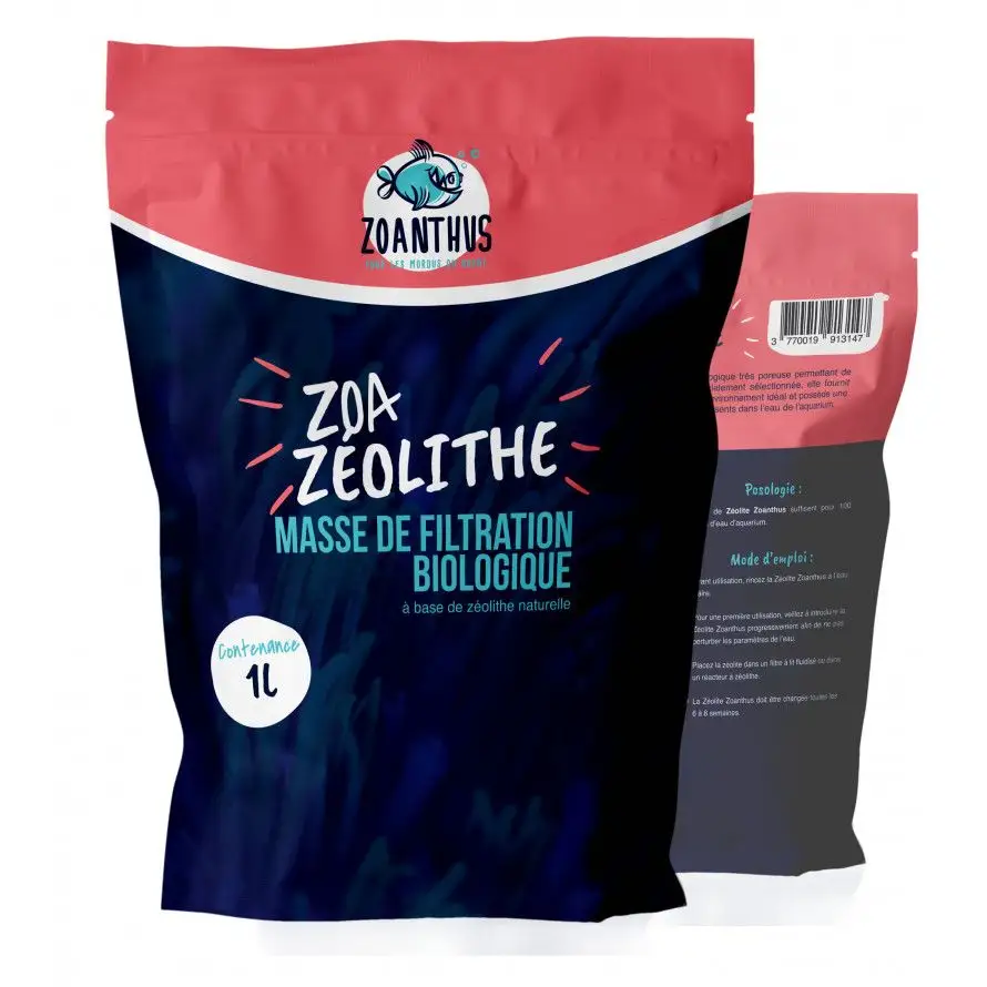 - ZOANTHUS.fr - zeoliet 10 - 40 mm - 1000ml