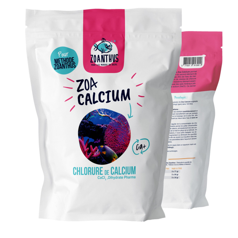 - ZOANTHUS.fr - Zoa Cálcio - 1kg - Cloreto de cálcio di-hidratado