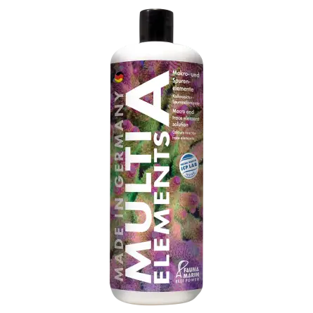 FAUNA MARIN - Multi Elements A - 1000 ml - Mešanica elementov v sledovih - Za rast koralnega skeleta