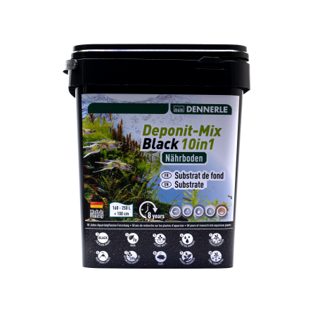 DENNERLE - Deponit-Mix Black 10IN1 - 9,6 kg - Crni mineralni hranjivi supstrat